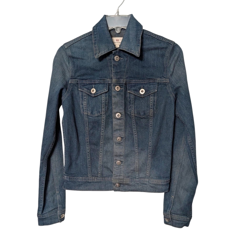 AG Adriano Goldschmied Robyn Blue Jean Denim Jacket Size Small